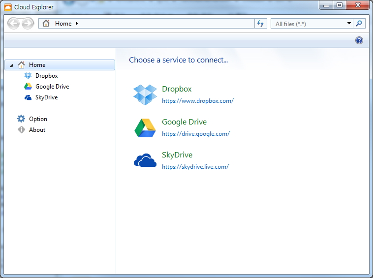 Cloud Explorer 10.0 software screenshot