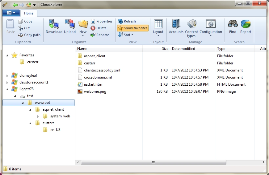 CloudXplorer 4.4 software screenshot