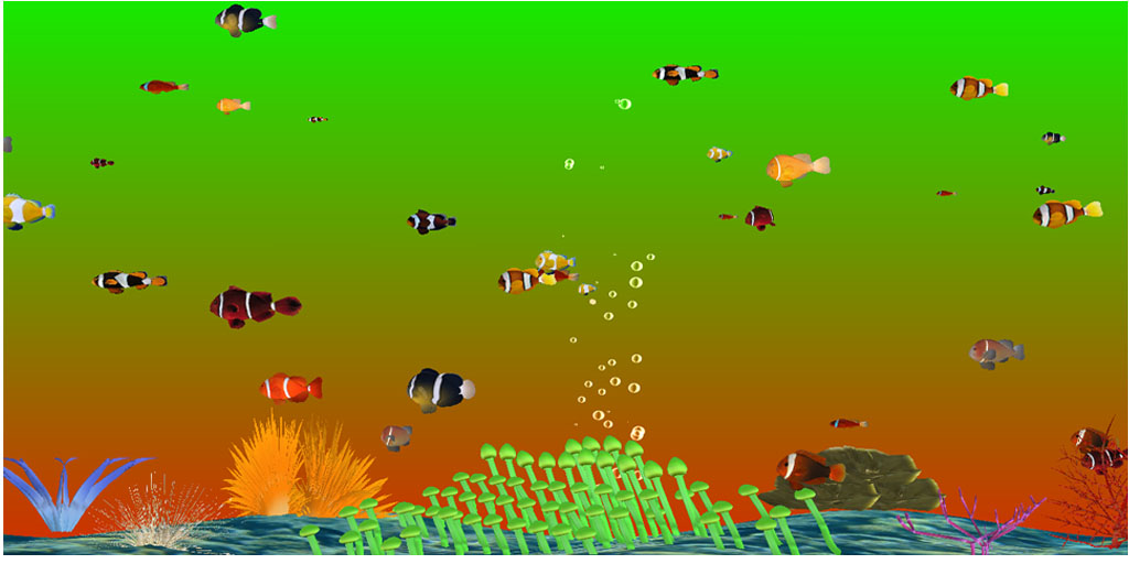 Clownfish Aquarium Screensaver 1.0.0 software screenshot