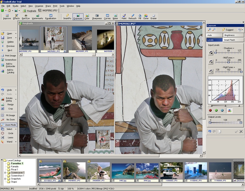 CodedColor PhotoStudio Pro 6.1.0 software screenshot