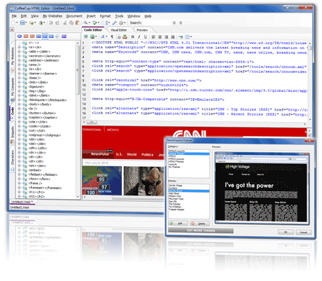 CoffeeCup HTML Editor 15.3.797 software screenshot