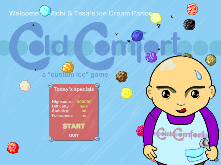Cold Comfort 1.1 software screenshot