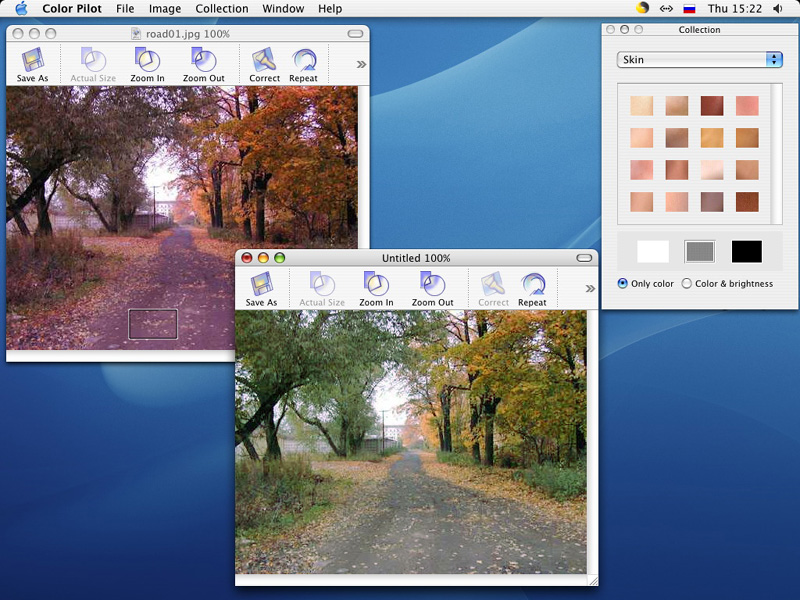 Color Pilot for Mac 2.20 software screenshot