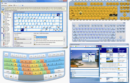 Comfort Keys Pro 7.5.0.0 software screenshot