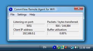 CommView Remote Agent for WiFi 2.8.151 software screenshot