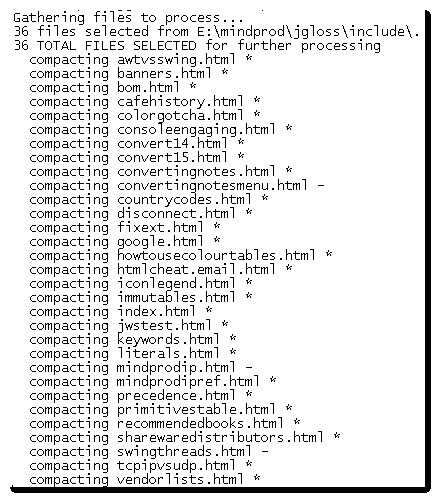 Compactor 3.8.9561 software screenshot
