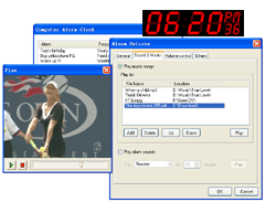 Computer Alarm Clock 2.13 software screenshot