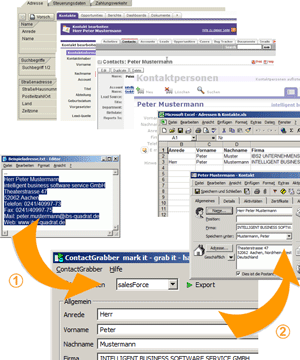 ContactGrabber 3.6.1 software screenshot