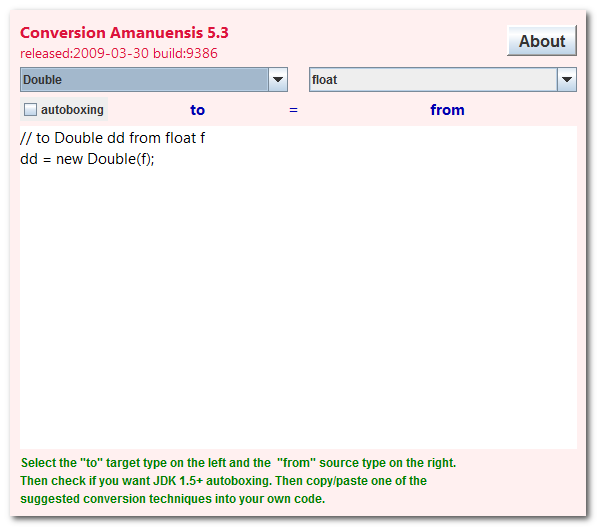 Conversion Amanuensis 5.5.9588 software screenshot
