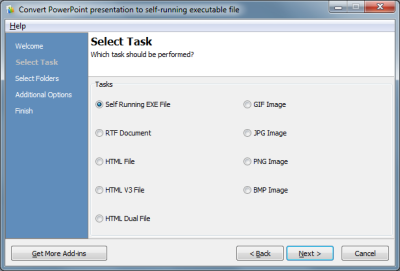 Convert PPT for PowerPoint 3.12.5626 software screenshot