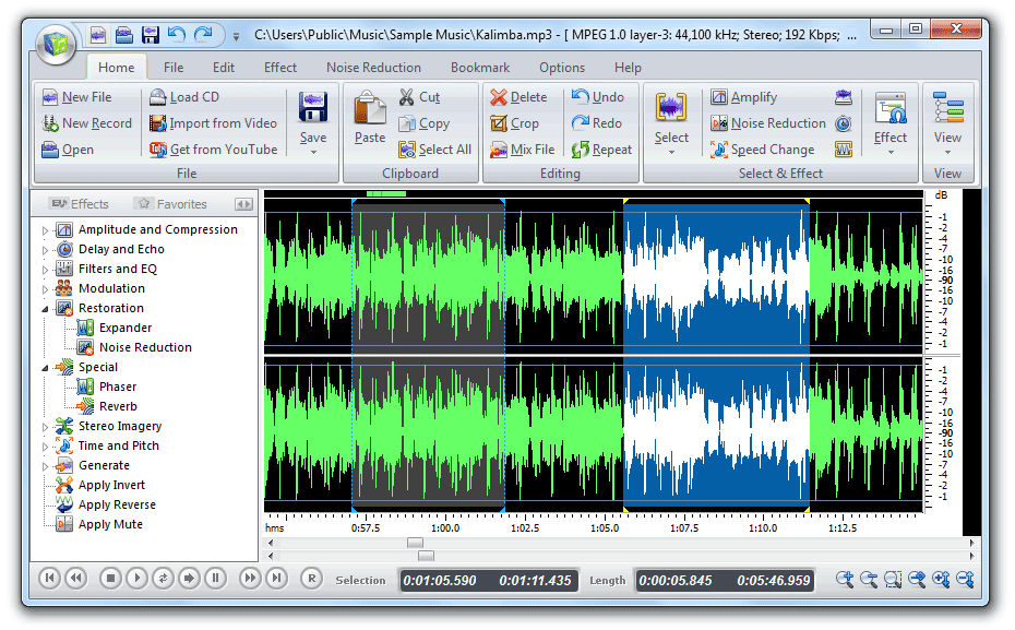 Cool Record Edit Deluxe 2012 8.4.3 software screenshot