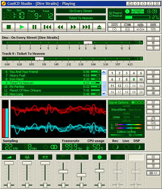 CoolCD Studio 1.5 software screenshot