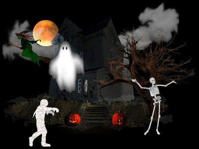 Coolscreams A Halloween Screensaver 5.0 software screenshot