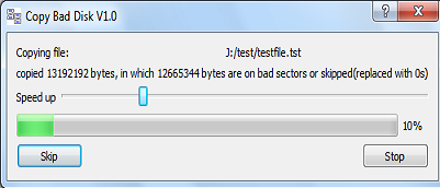 Copy Bad Disk 1.2 software screenshot