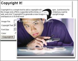Copyright It! 2.1 software screenshot