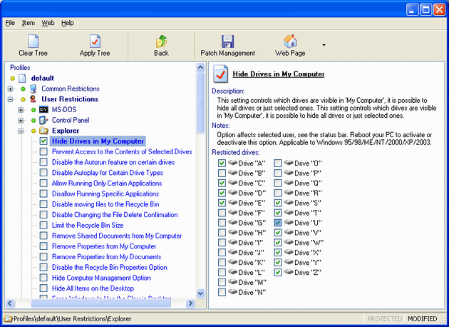 Corporate Network Security 3.01 software screenshot
