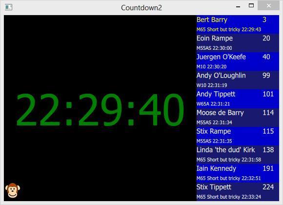 Countdown2 1.0.0.0 software screenshot