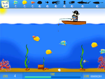 Crazy Fishing 3.3 software screenshot