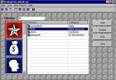 Cresotech DesktopSafe Lite 1.12 software screenshot