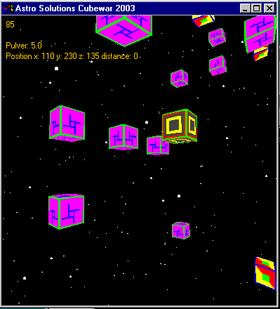 Cubewar2003 2.0 software screenshot
