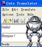 Cute Translator 6.01 software screenshot
