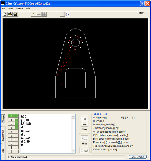 D2nc 2.9.9 software screenshot