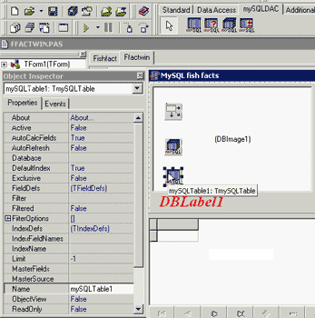 DAC for MySQL 3.1.0 software screenshot