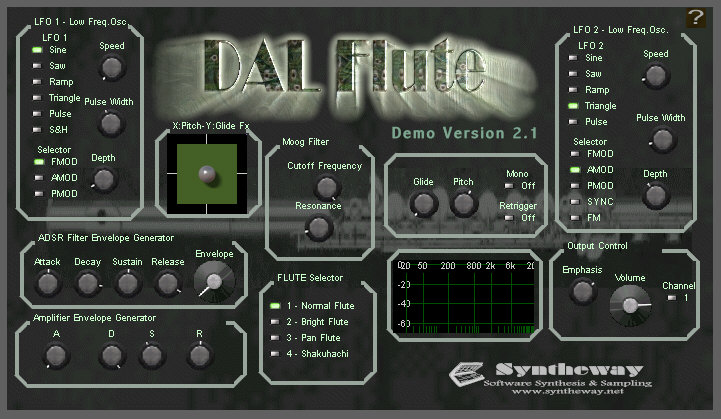 DAL Flute VSTi 2.1 software screenshot