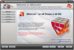 DBConvert for Access & MSSQL 5.1.1 software screenshot
