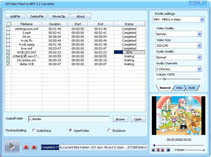 DDVideo Flash(SWF) to MP4 Converter 3.6 software screenshot