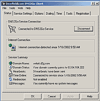 DNS2Go 4.3.1 software screenshot