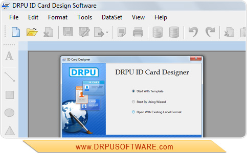 DRPU ID Card Design Software 8.3.0.1 software screenshot