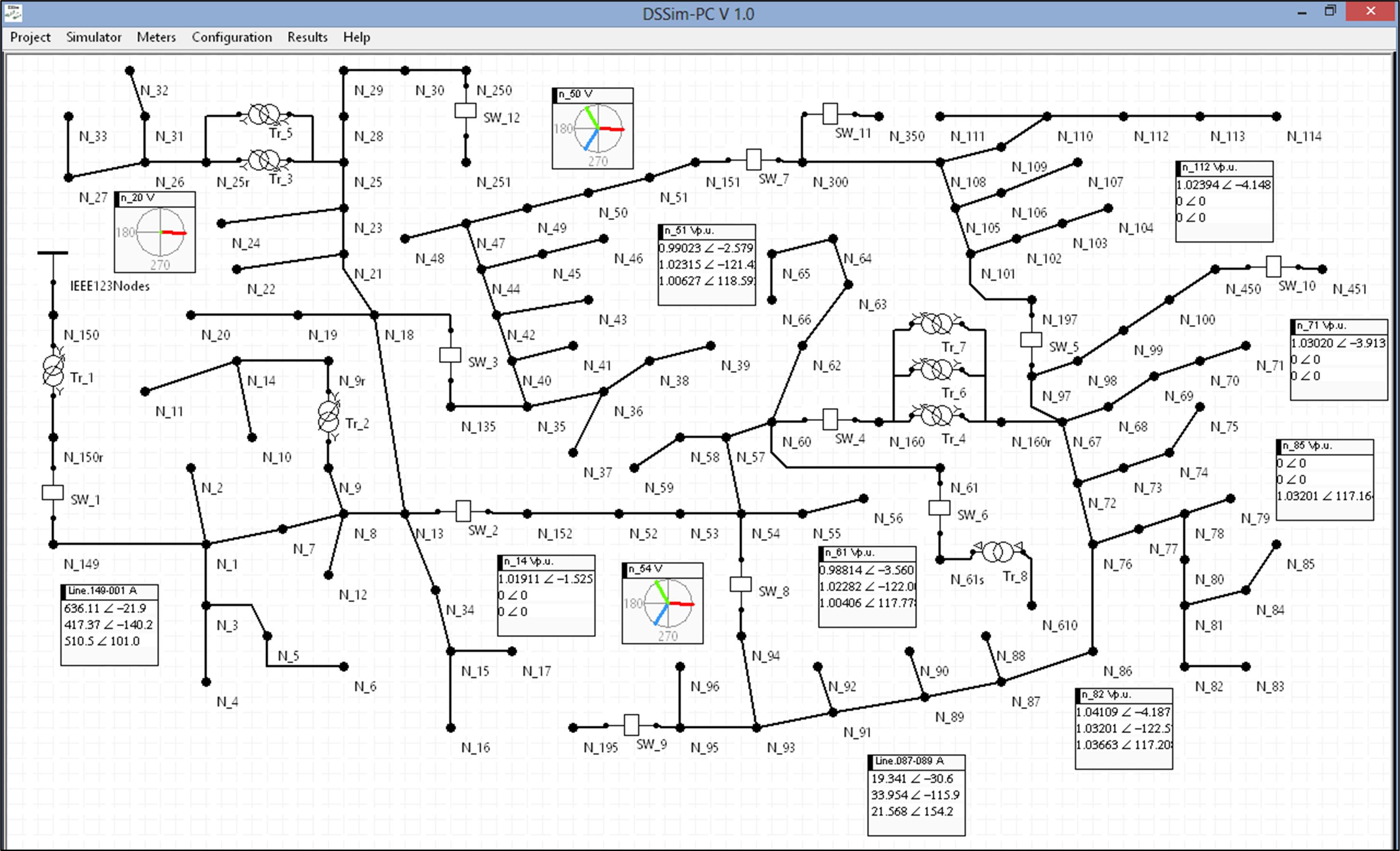 DSSim-PC 1.1.2 software screenshot
