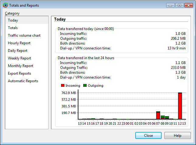 DU Meter 7.20 software screenshot