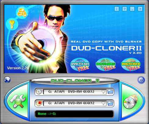 DVD Clone III 3.20 software screenshot