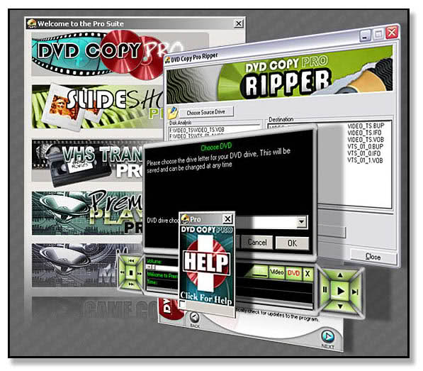 DVD Copy Pro - Copy DVDs 4.2 software screenshot