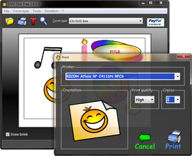 DVD Slim Free 2.8.0.1 software screenshot