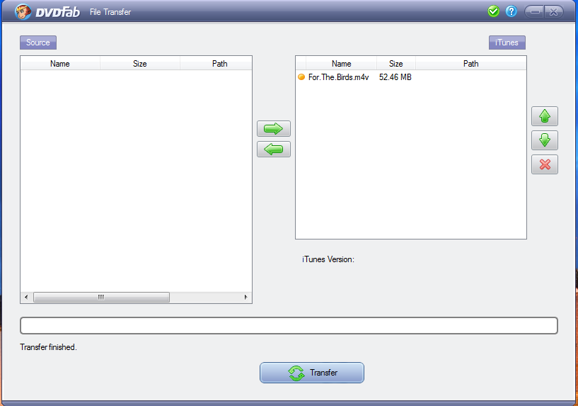 DVDFab File Transfer 10.0.3.6 software screenshot