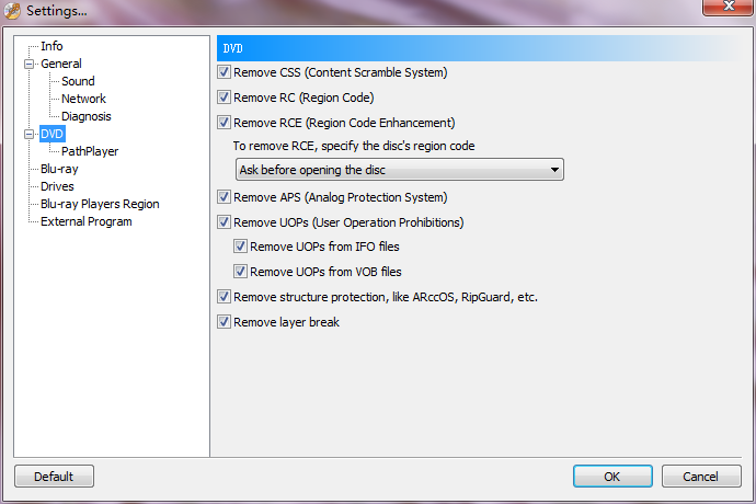 DVDFab Passkey for DVD 9.2.0.7 software screenshot
