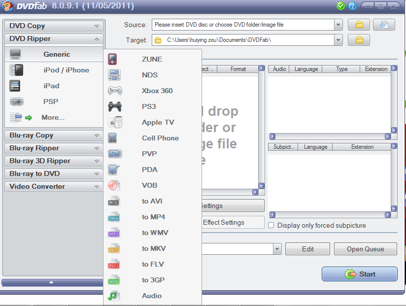 DVDFab Ripper Suite 10.0.3.6 software screenshot
