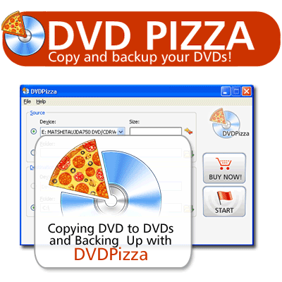 DVDPizza 1.0.15 software screenshot