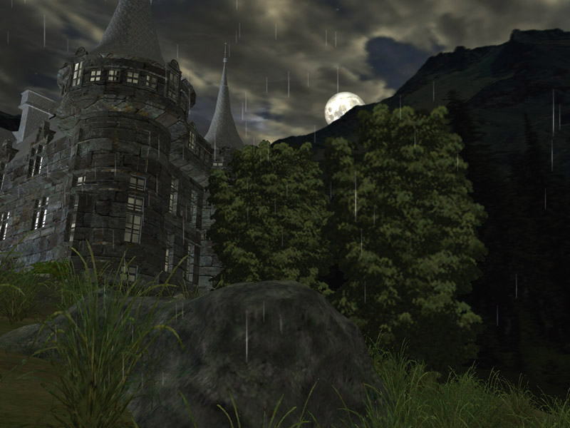 Dark Castle 3D Screensaver 1.1 software screenshot