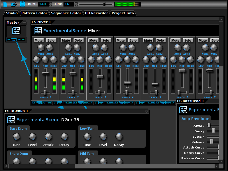 DarkWave Studio 5.7.0 software screenshot