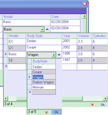 DataGrid Columns .NET assembly 2.6.45 software screenshot