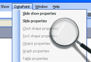 DataPoint 1.1 software screenshot