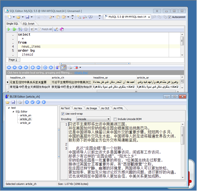 Database Workbench Lite for InterBase 4.4.0.0 software screenshot