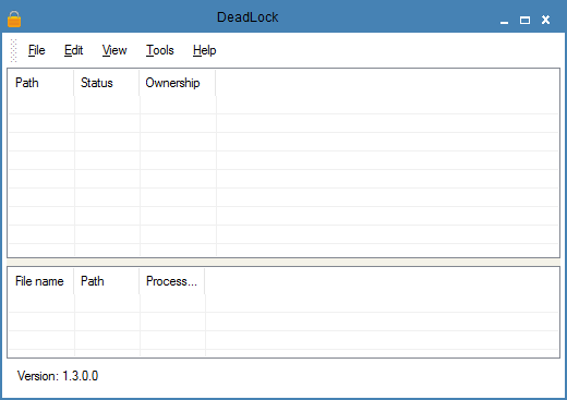 DeadLock 1.3.4.0 software screenshot