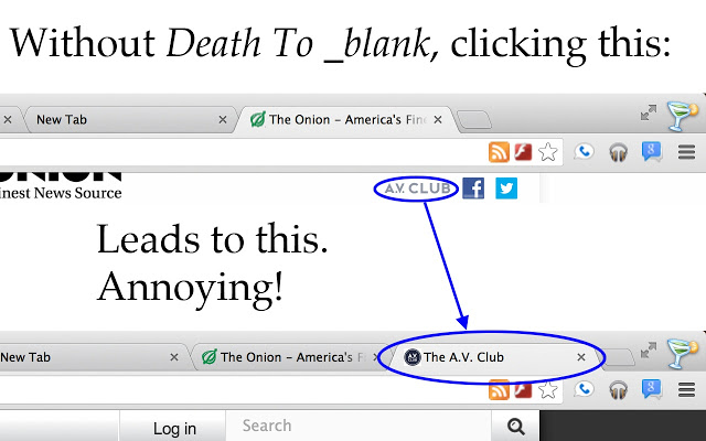 Death To _blank 1.5.0 software screenshot