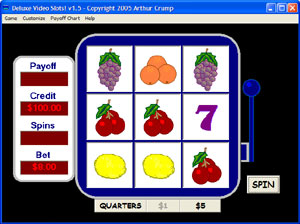 Deluxe Video Slots 2.0 software screenshot