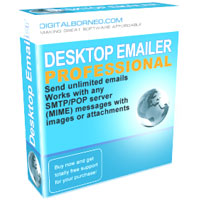 Desktop Emailer Professional for to mp4 4.39 software screenshot